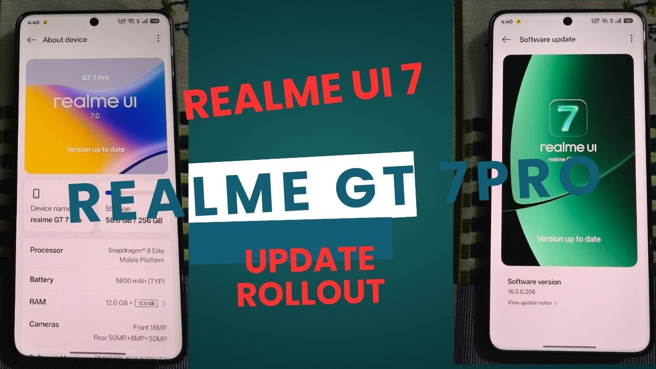 REALME UI 7.0 UPDATE, EARLY ACCESS STARTED, APPLY NOW