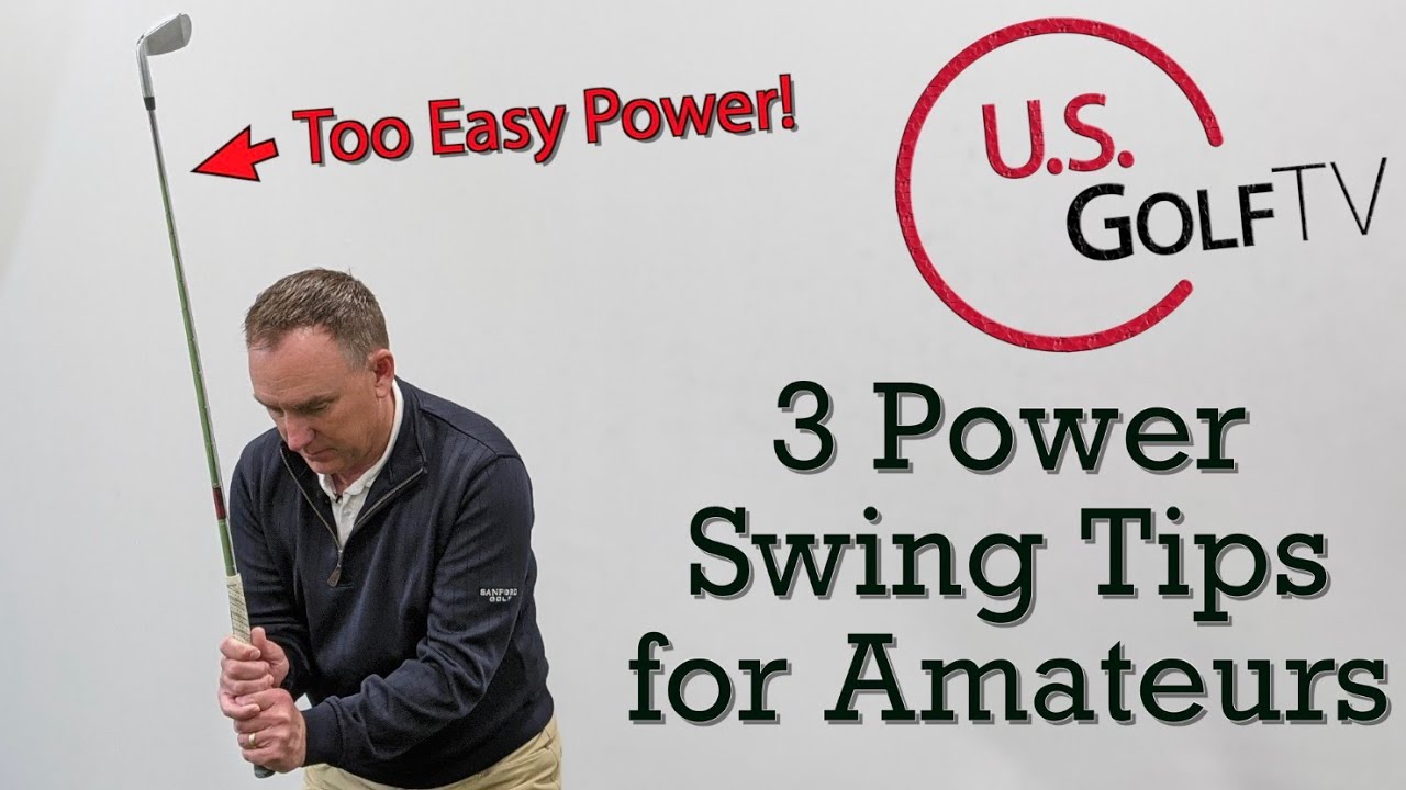 HOW TO INCREASE CLUB HEAD SPEED GOLF - 3 Power Swing Tips for Amateur Golfers