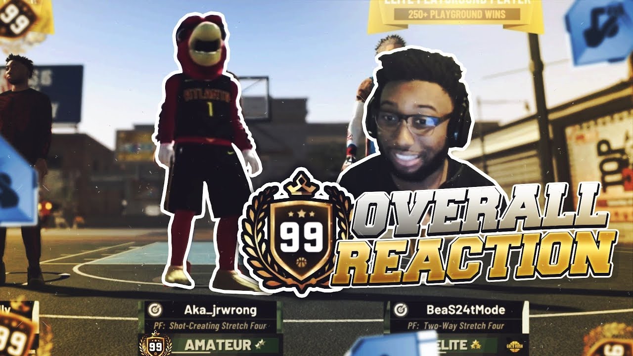 99 OVERALL REACTION! FIRST 99 OVERALL GOT DIAMOND BADGES!?!? ULTIMATE DEMIGOD NBA 2K19
