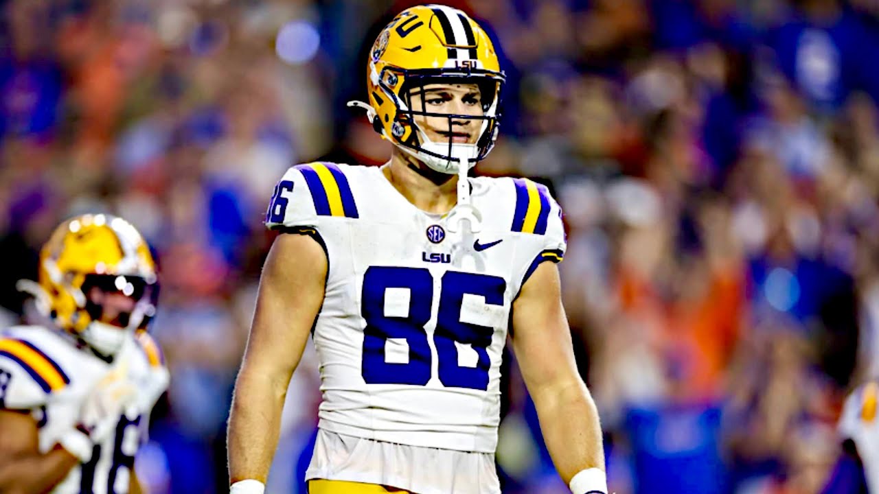 Mason Taylor College Football Highlights💥| LSU Tight End | NFL Draft Film
