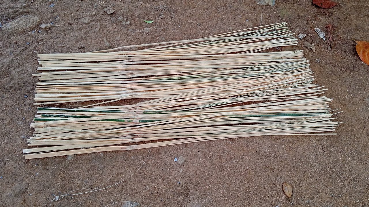 DIY Bamboo Broom - Tool for sweeping made from Bamboo Sticks #bamboocraft #diy