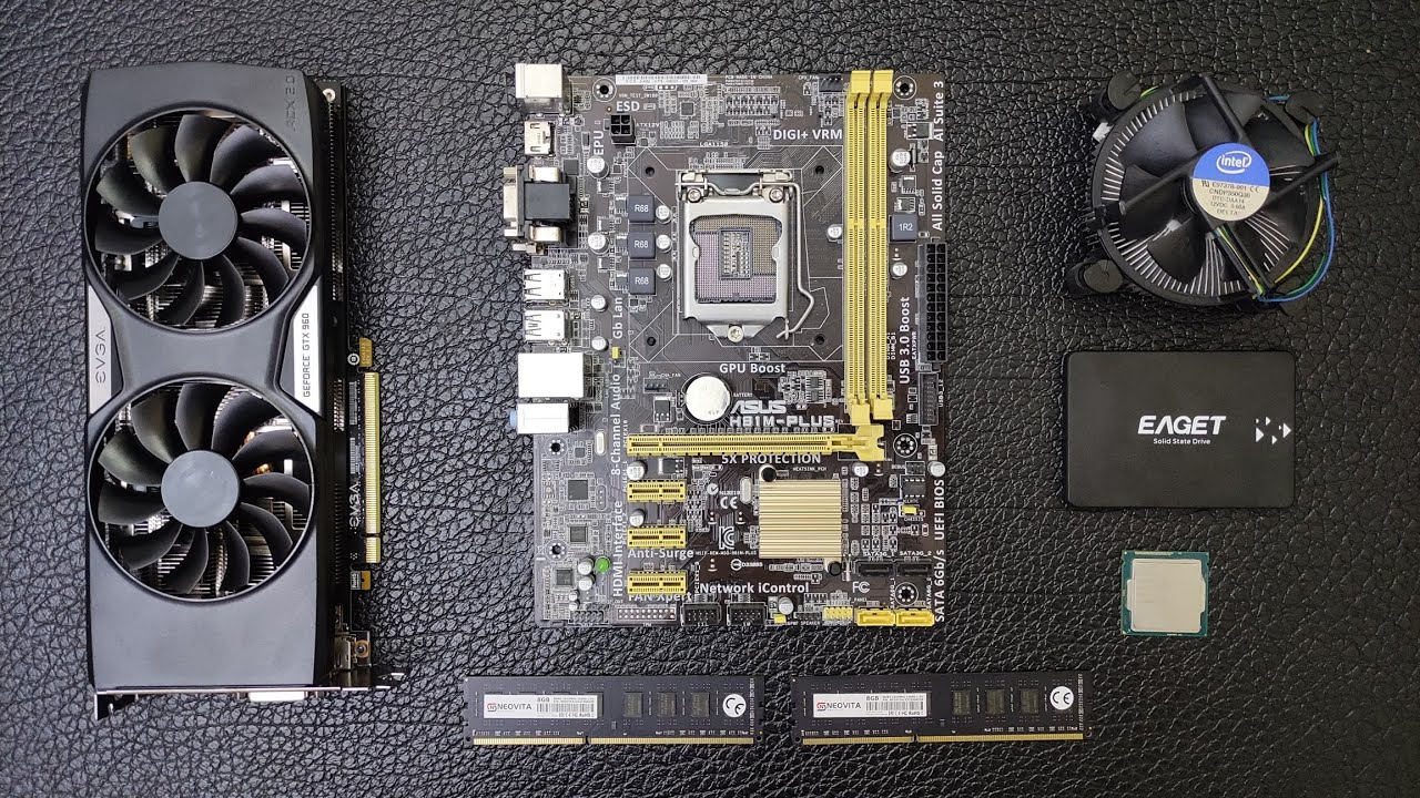 I5 4460+GTX 960 Low Budget Gaming Pc Build