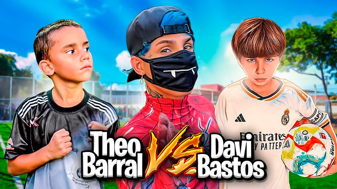 DAVI BASTOS VS THEO BARRAL! O MENOR X1 DA INTERNET *Primeiro treino