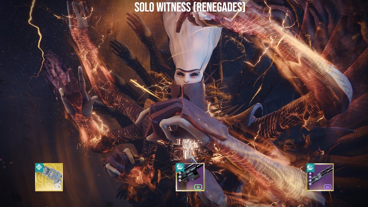 solo witness (Renegades) no double breaks