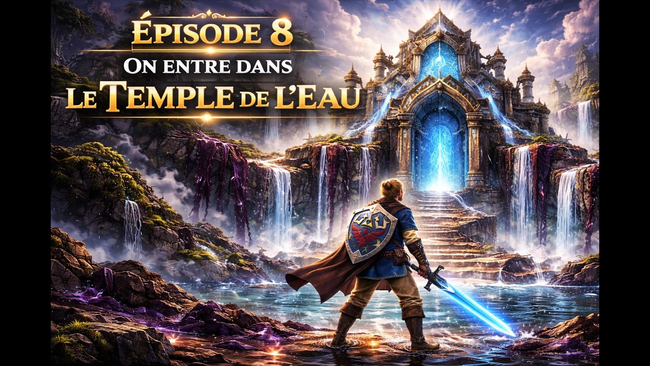 [ARC ZELDA TOTK] épisode 8 : on entre dans le Temple de l'eau !