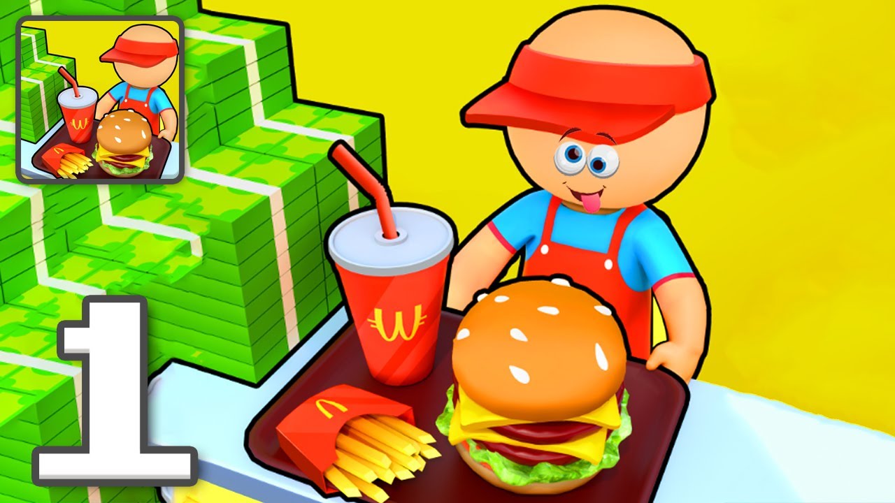 Food Stand - Gameplay Walkthrough Part 1 - Tutorial Take Customer Orders (iOS, Android)