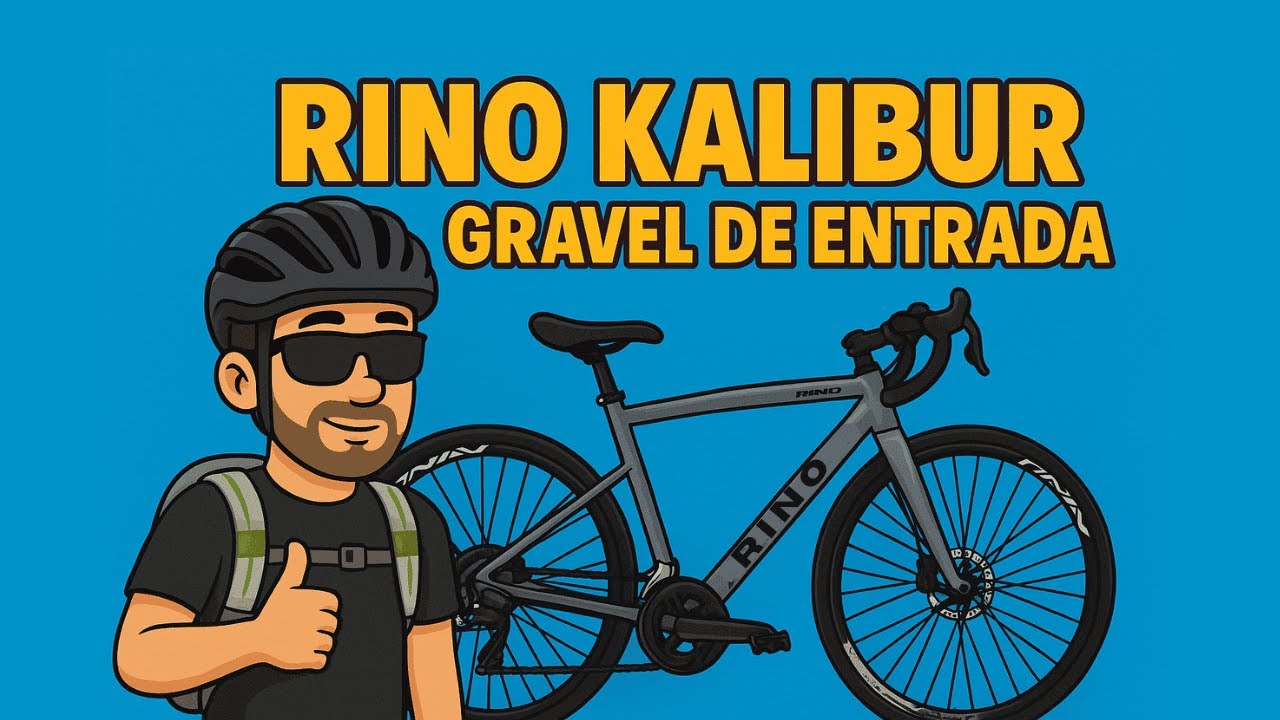 Mais uma GRAVEL no canal | RINO KALIBUR