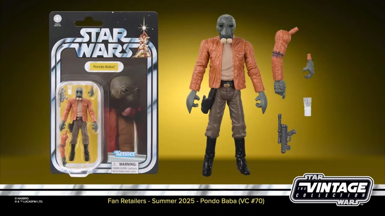 Star Wars Vintage Collection Ponda Boba Reissue + PO Details