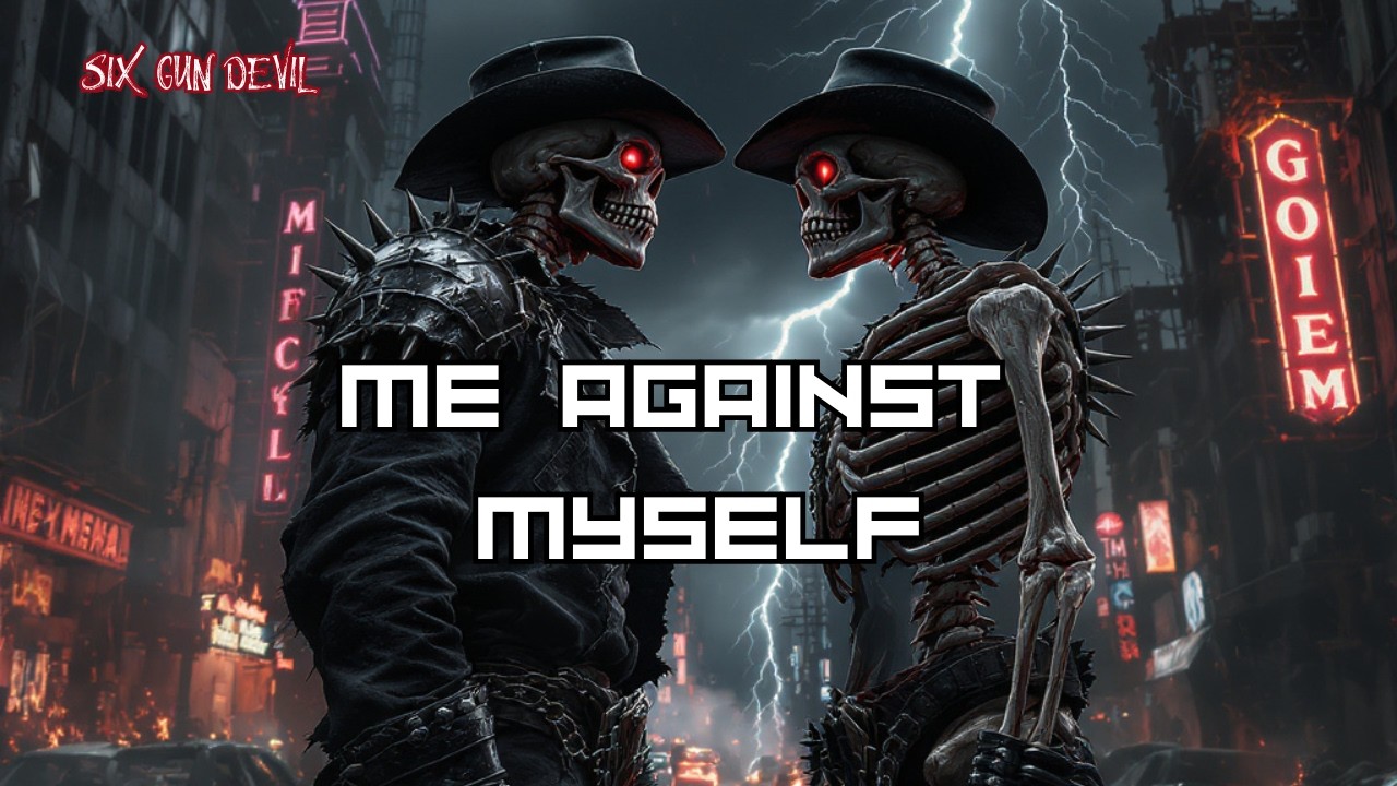 Six Gun Devil - Me Against Myself  &ndash; Official Dark Country/ Outlaw Rock Anthem #darkcountry #outlaw
