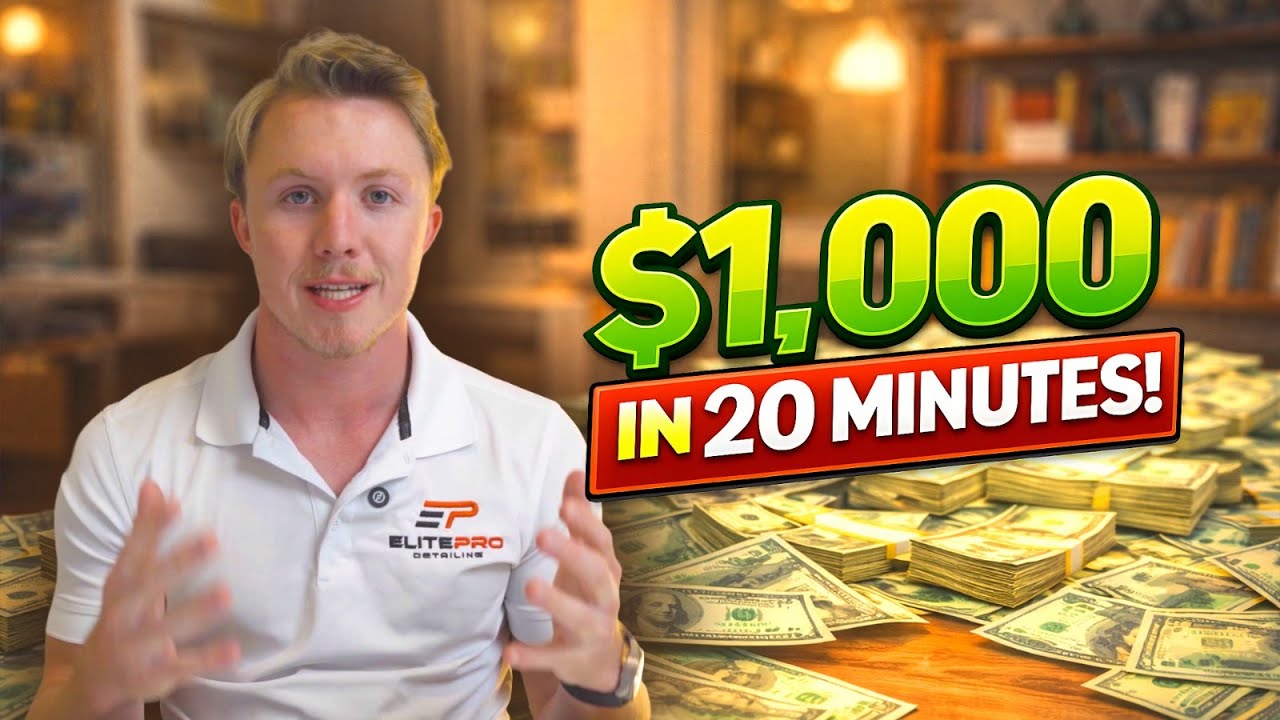 How My Sales Rep Closed a $1,000 Ceramic Coating in 20 Minutes (Real Call)