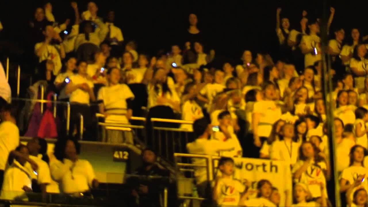 Young Voices Pop Medley The 02 Arena London 27th January 2014