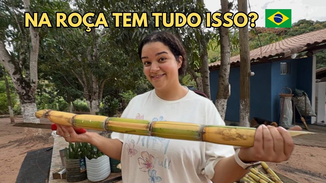 Na Roça Tem Tudo Isso? 🌱 | Tour, Caldo de Cana e Pastel na Vida Real