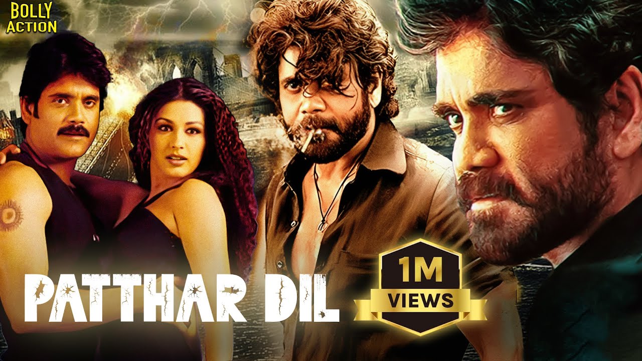 Patthar Dil | Hindi Dubbed Movies 2025 | Nagarjuna, Sonali Bendre, Brahmanandam | Hindi Movie