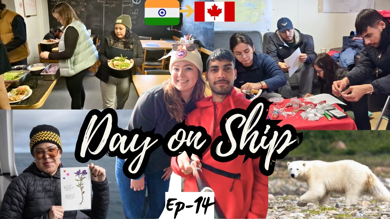 Life Inside an Arctic Expedition Ship | Cooking & Daily Work | EP 14