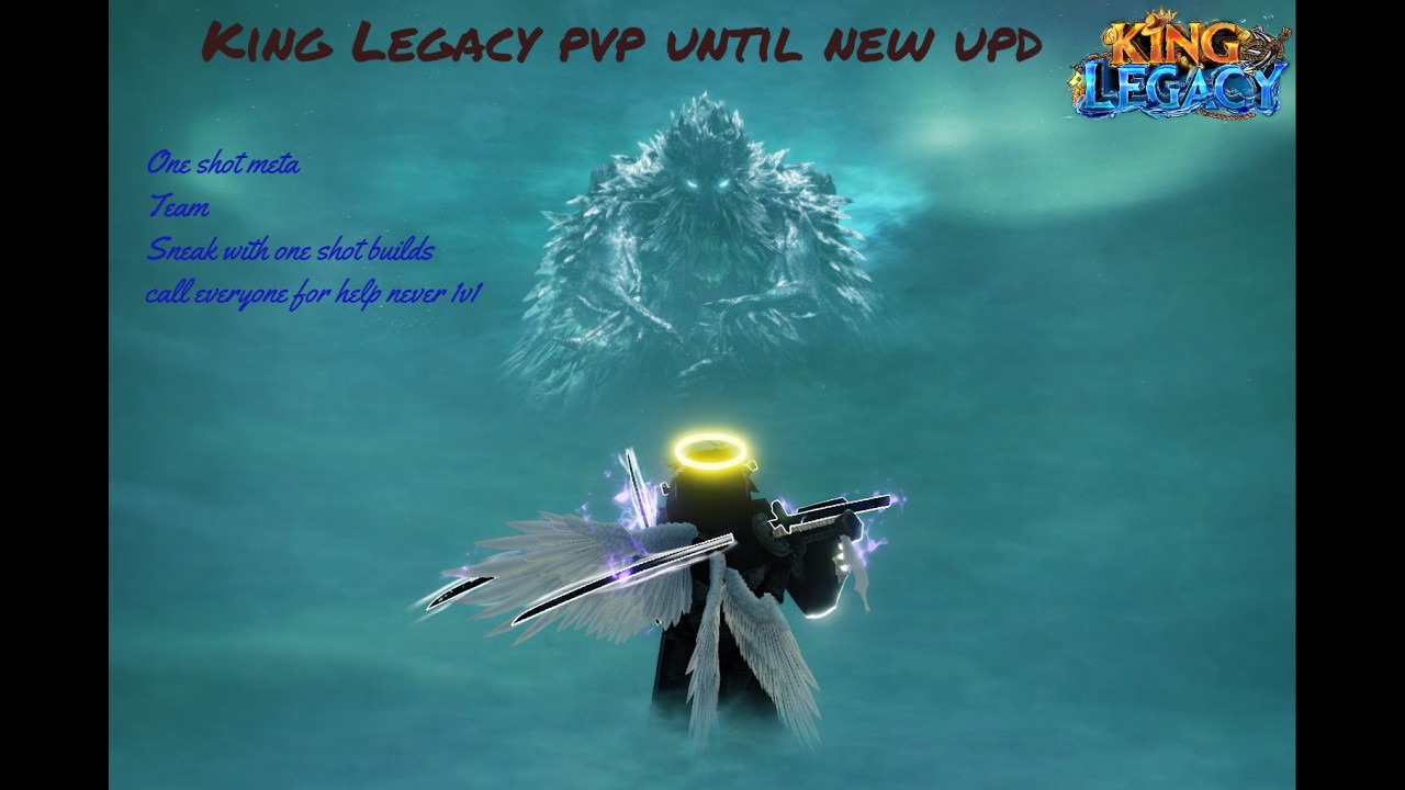 King Legacy pvp untill new update with trash players