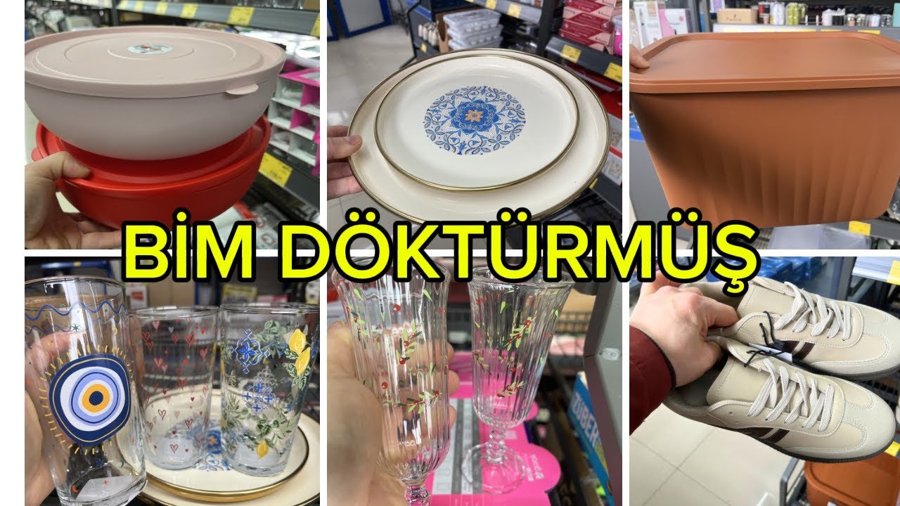 18 MART 2026 BİM DÖKTÜRMÜŞ YEPYENİ ÜRÜNLER GELDİ 