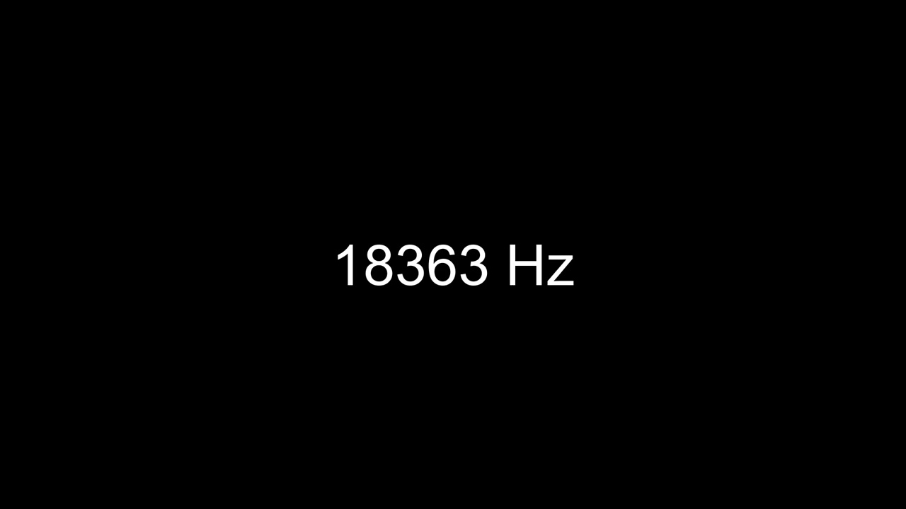 How 18363 Hz Sounds to the Human Ear