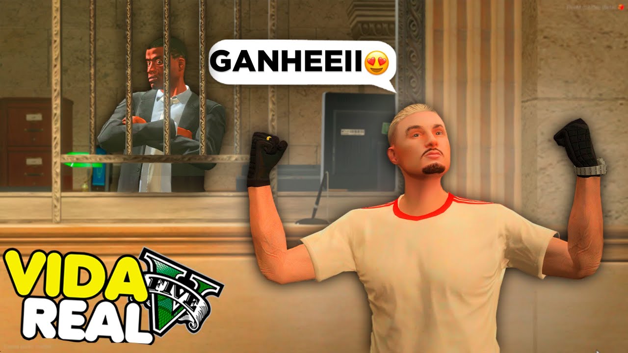 GTA V - VIDA REAL | GANHEI O PREMIO DA LOTERIA. #97