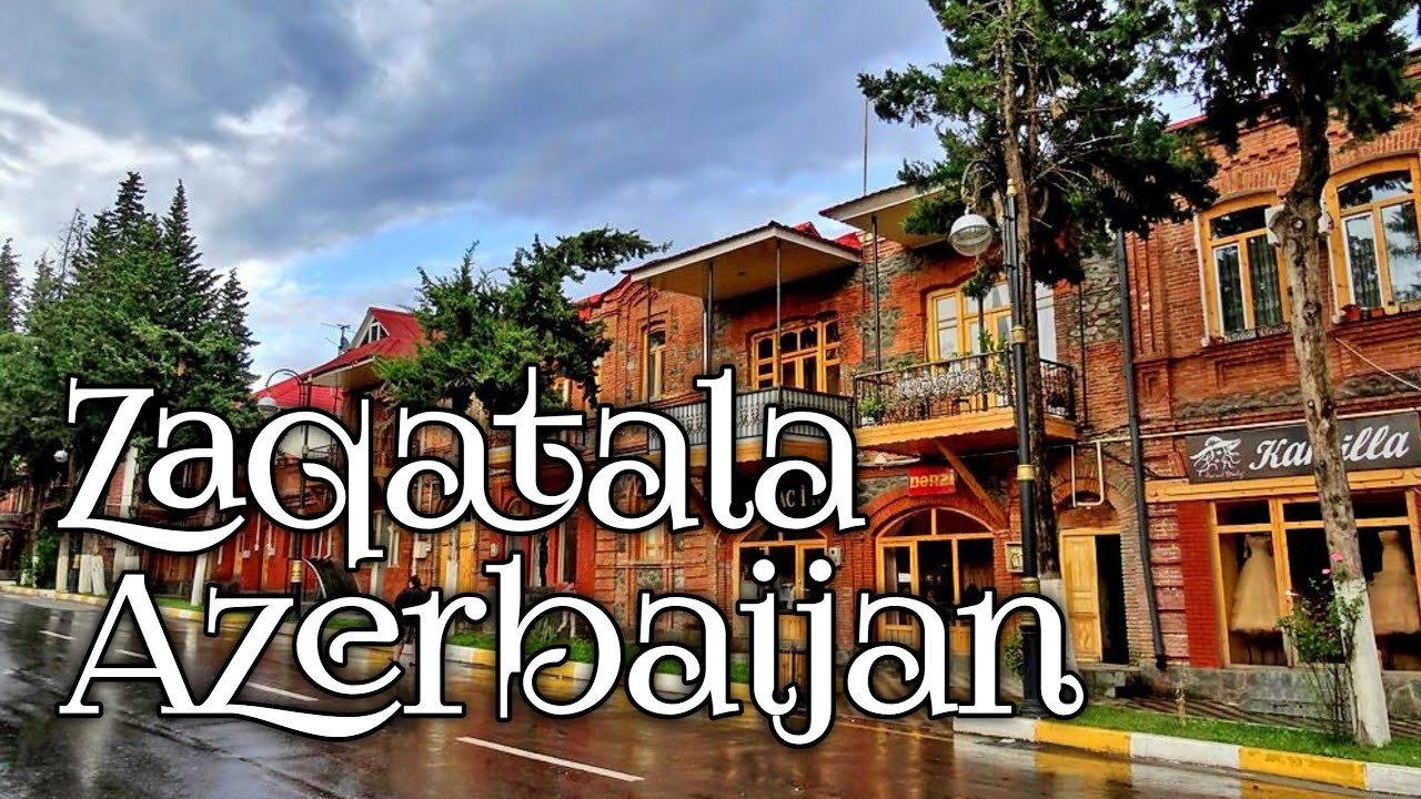 Zaqatalada gəzinti. Прогулка по центру Закаталы. #закатала #zaqatala