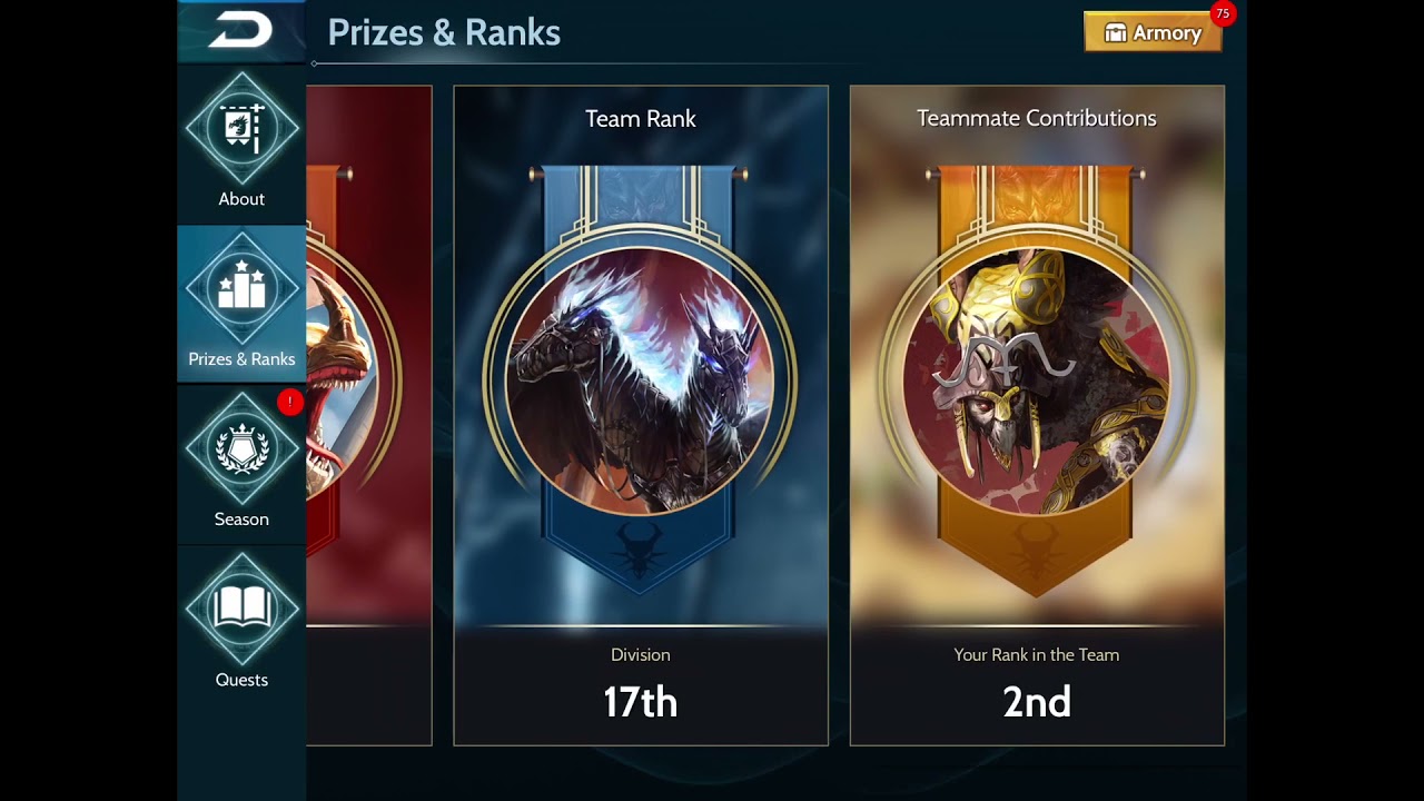 Reaching 16mil points in fortification / war dragons