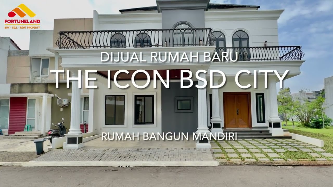 Dijual Rumah Hook Bangun Mandiri The Icon BSD City