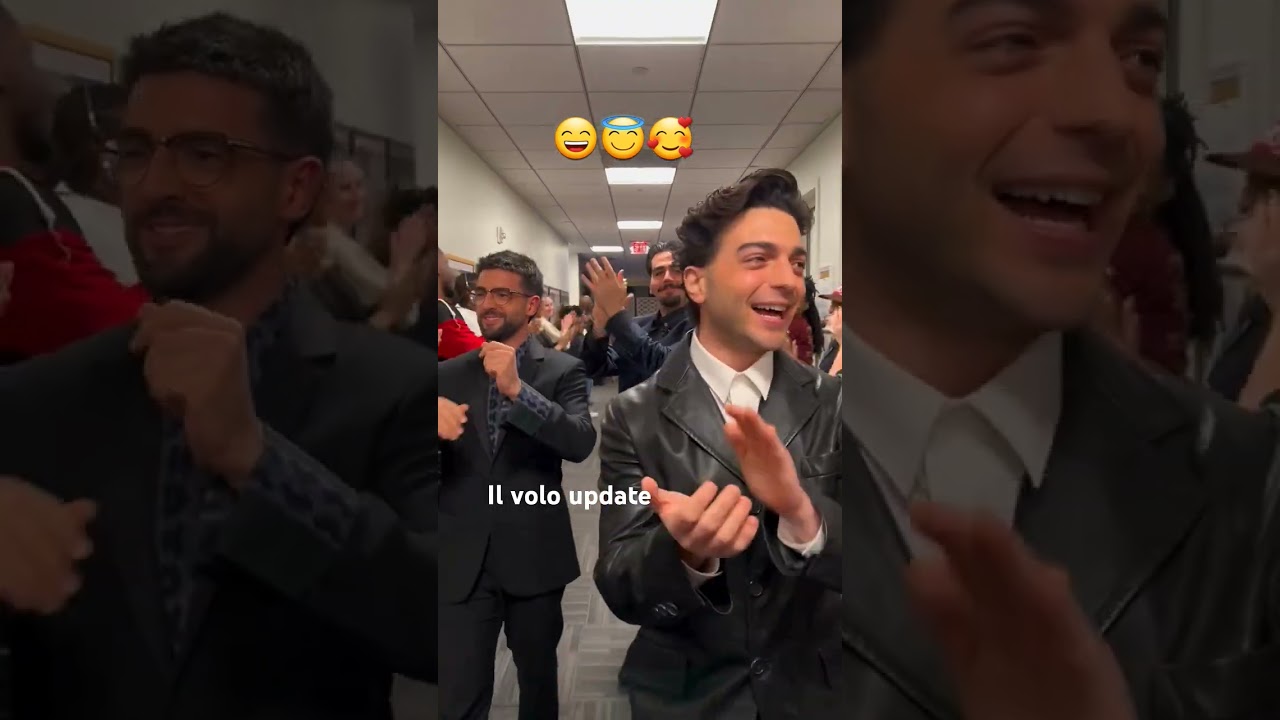 Il volo fun moment😁 #ilvolo #usa #ilvololiveinconcert #italy #concertrecording  #ilvolovers