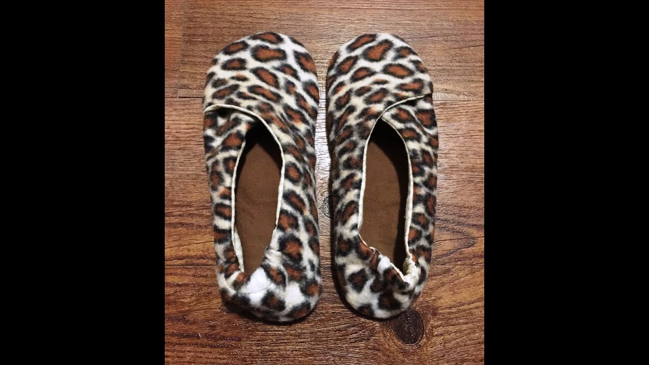 DIY SLIPPERS