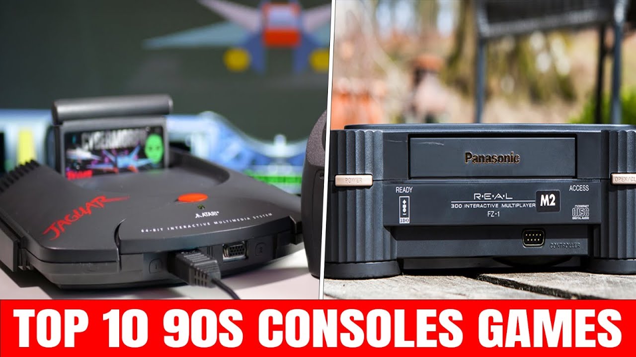 Nostalgia Alert: Top 10 Classic 90s Game Consoles