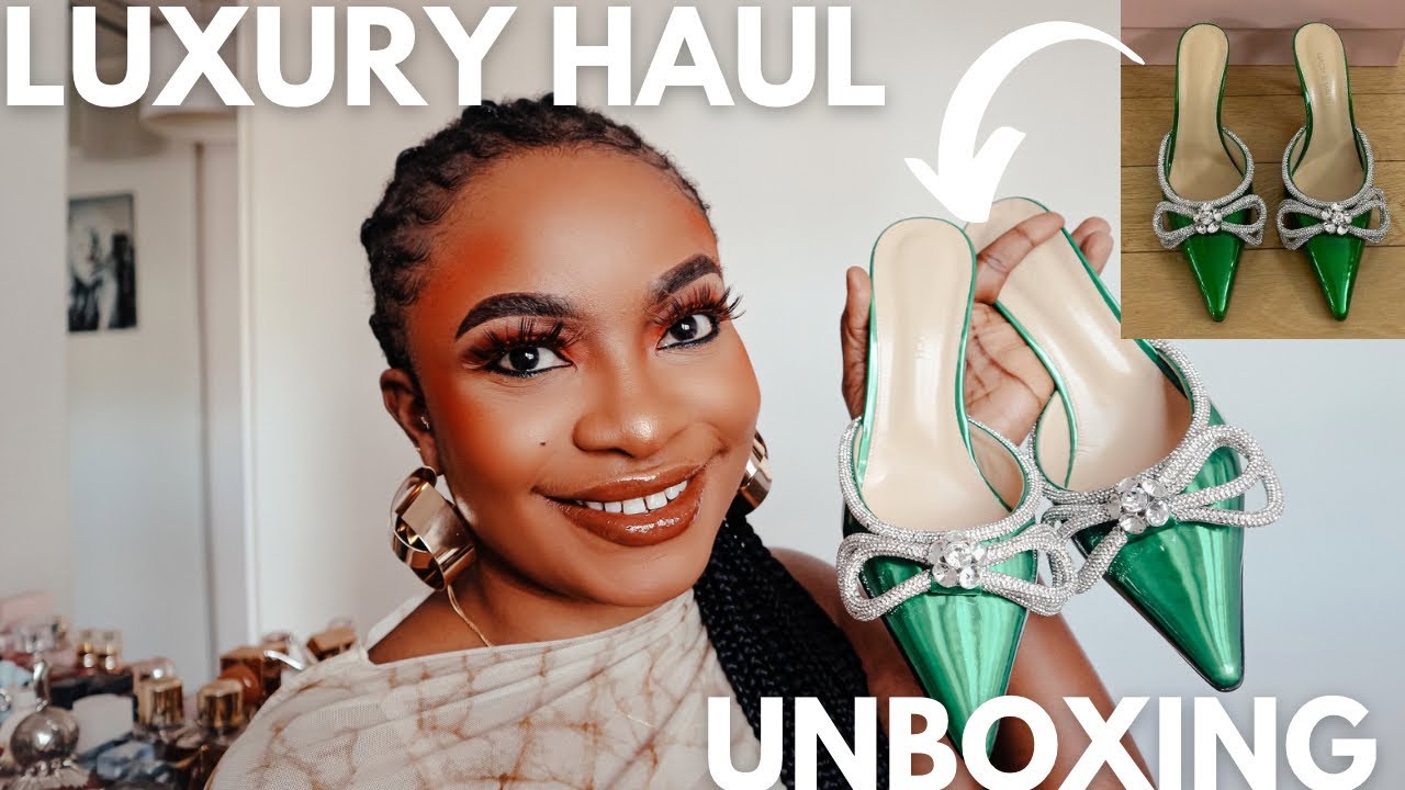 LUXURY HAUL 2023: Mach & Mach heels, Anna Karin Karlsson, Loewe, Celine |Luxury Unboxing