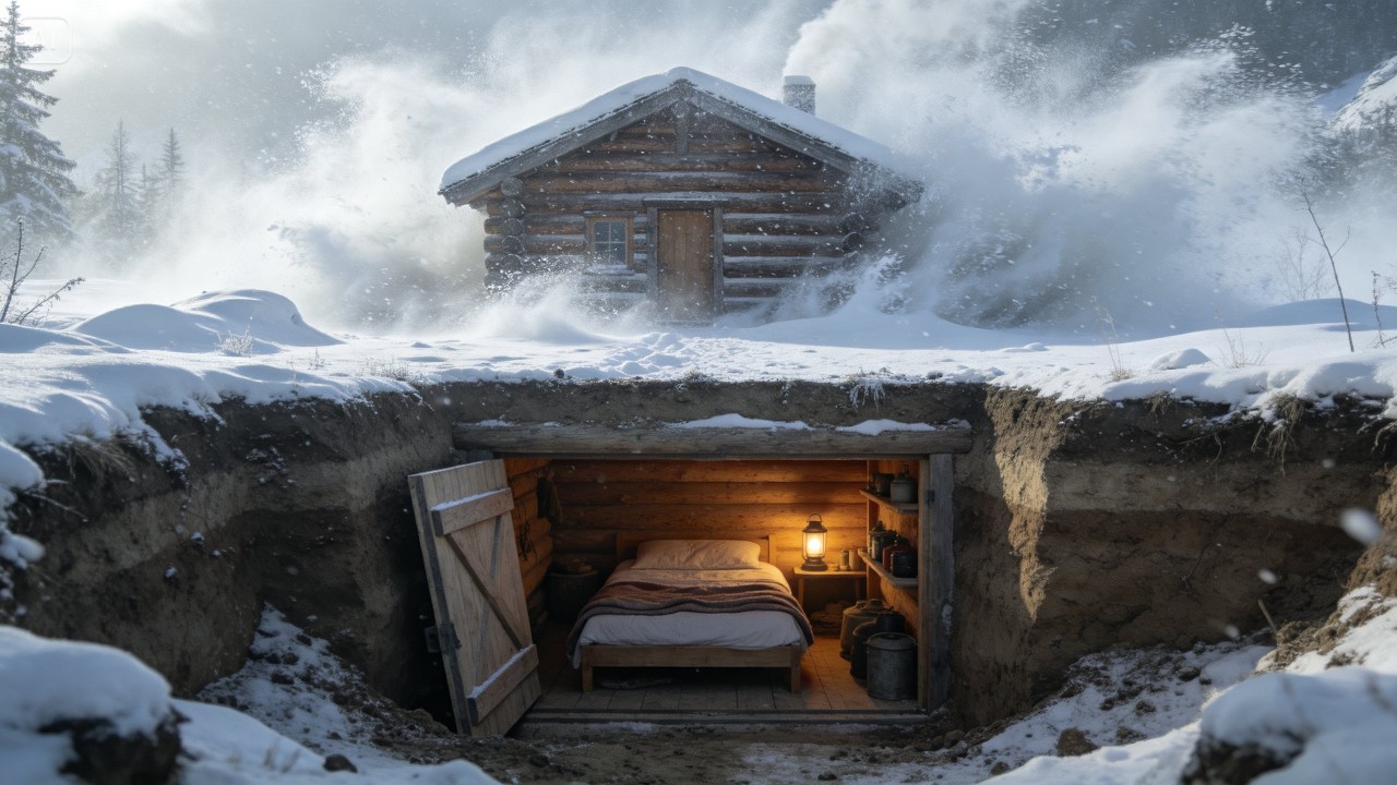 Соседи смеялись над ее спрятанной спальней — пока она не спасла ей жизнь зимой.