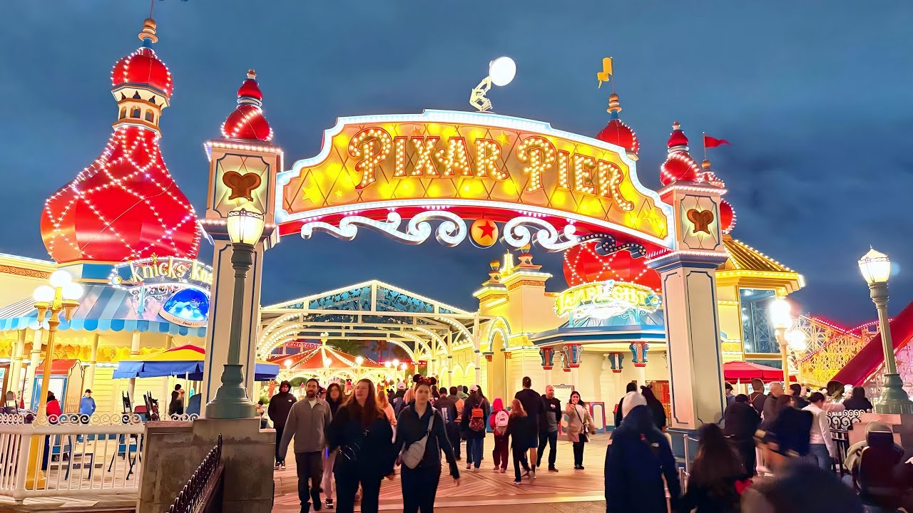 [NEW 2026] Pixar Pier At Disney California Adventure - 4K POV - Full Walkthrough