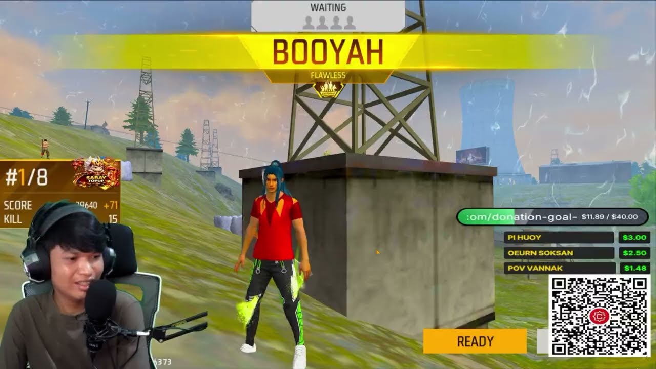 ប្រូរុនGG 15Kill 10$😱🎉👏#freefire 