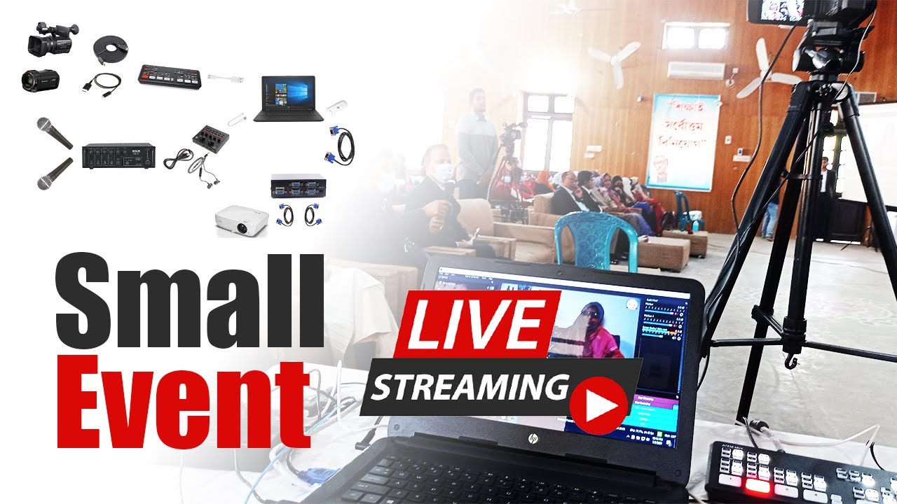 Budget Friendly Live Stream Setup For Small Event