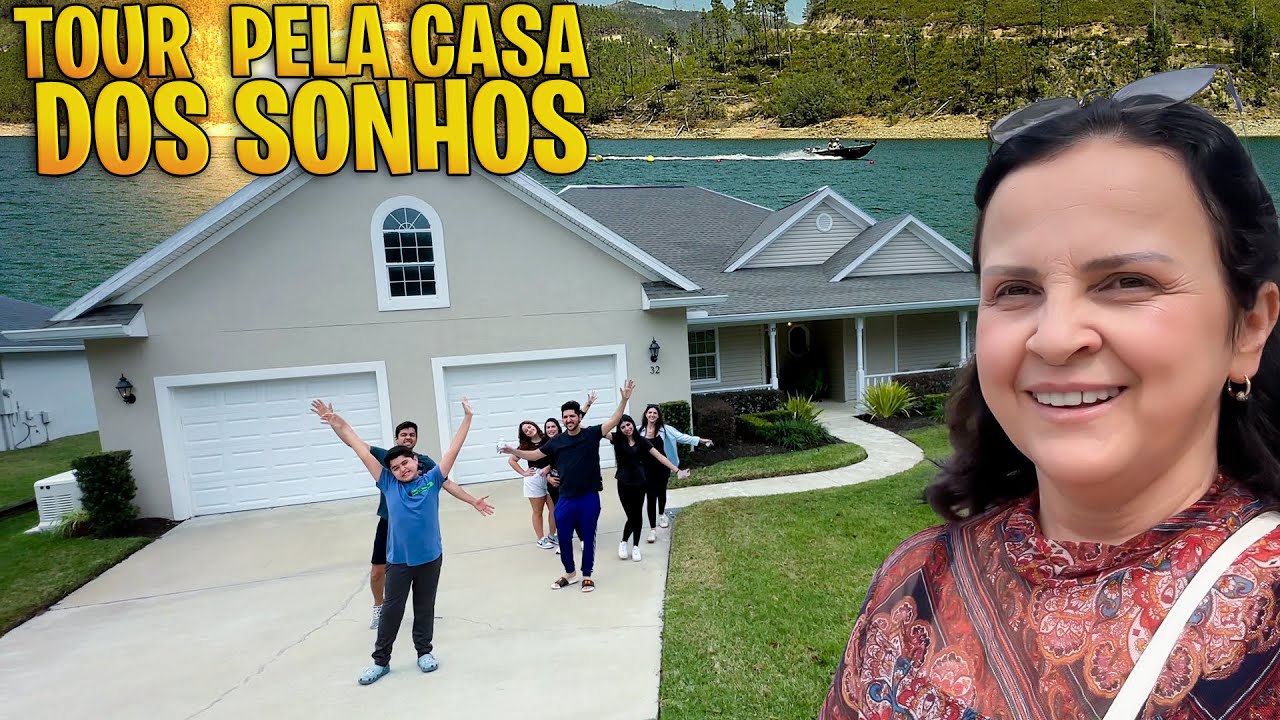 TOUR NA CASA DOS SONHOS - QUERO ESSA CASA PRA FAMÍLIA LANDIM