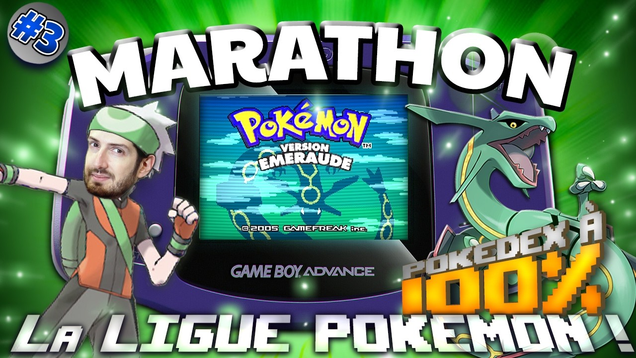 La LIGUE en mode IMPOSSIBLE ! 100% POKEDEX POKEMON EMERAUDE n°3