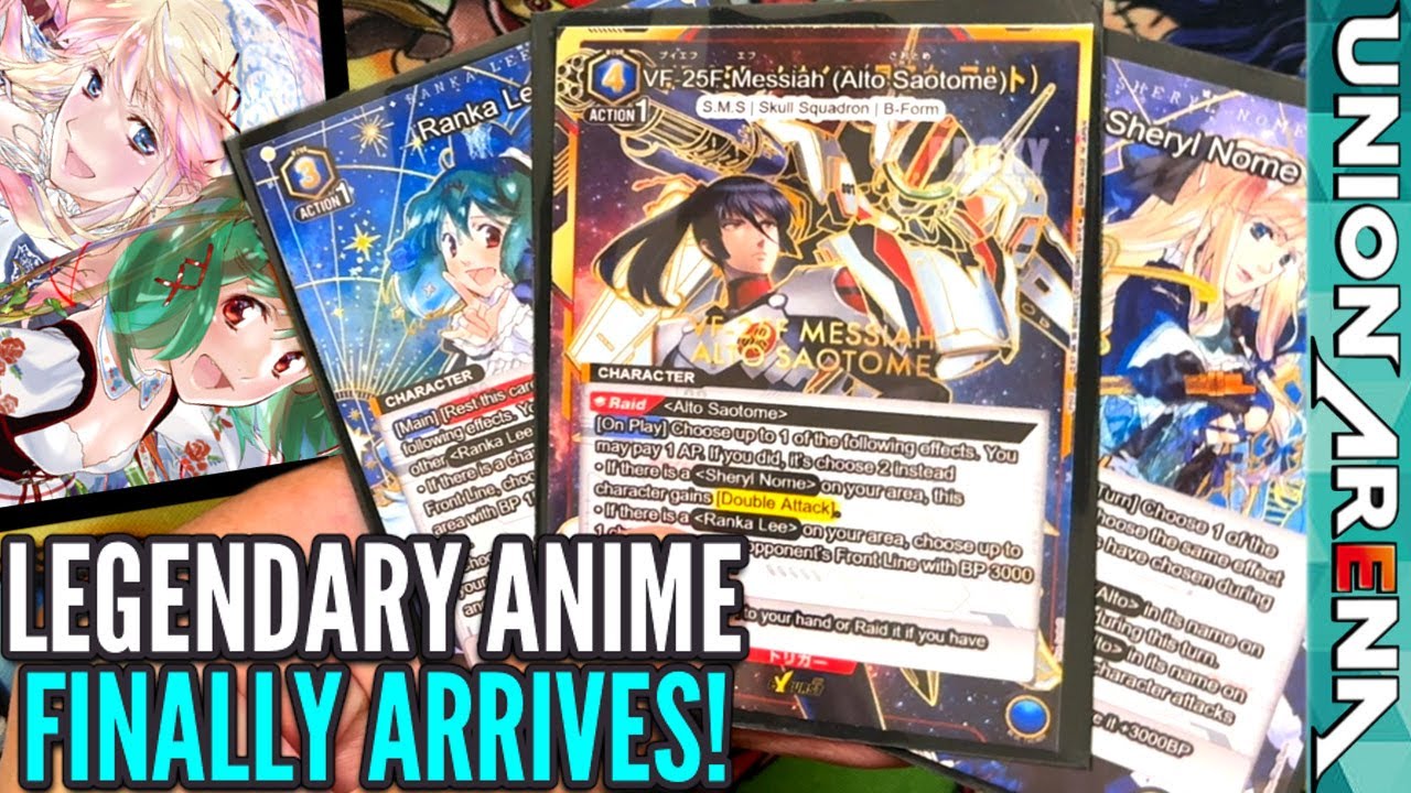 Macross Blue Deck Profile - Alto, Ranka, & Sheryl | Union Arena TCG
