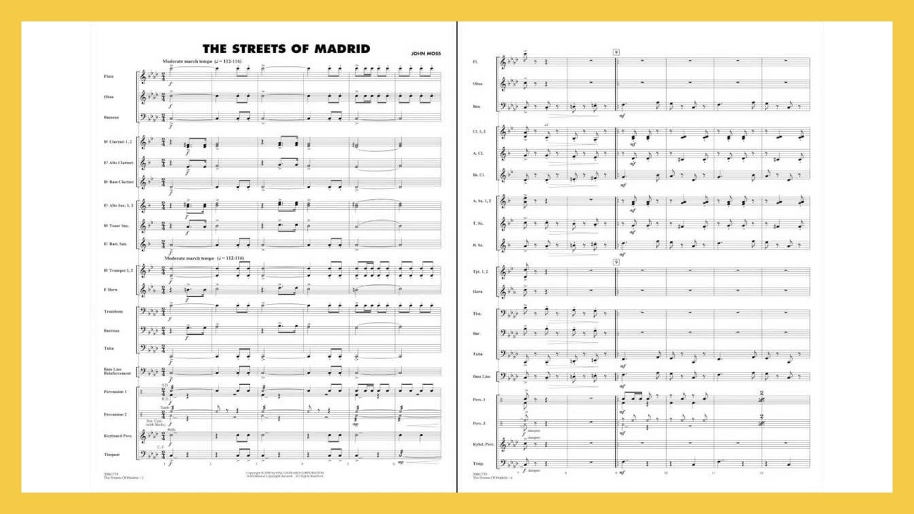 The Streets of Madrid by John Moss