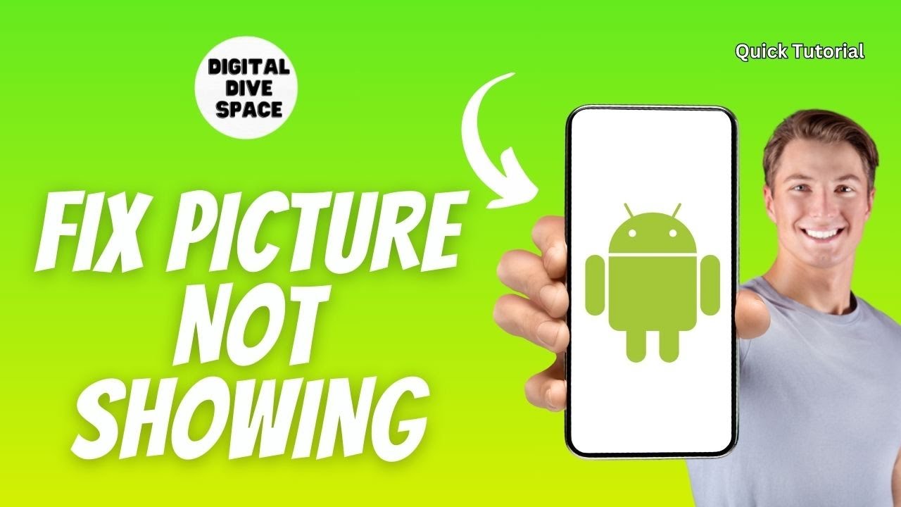 How to fix pictures not showing in gallery of Android device