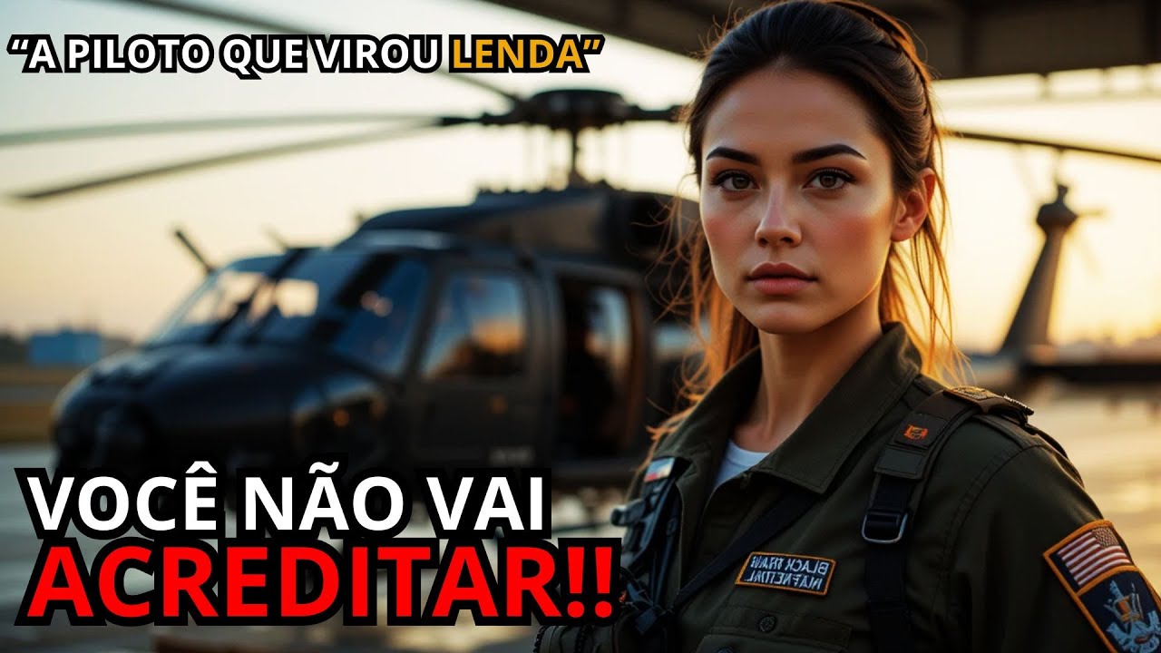 Helicóptero Foi Cercado por Caças — Mas a Piloto Veterana Virou a Lenda da Guerra