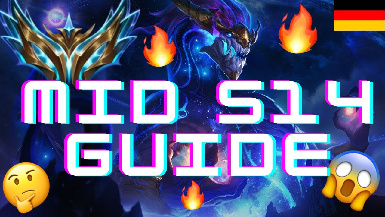 🧙‍♂️ MIDLANE GUIDE S14 german LEAGUE OF LEGENDS! Rank 1 Challenger Elo Aurelion Sol MID DIFF GG 🧙‍♂️