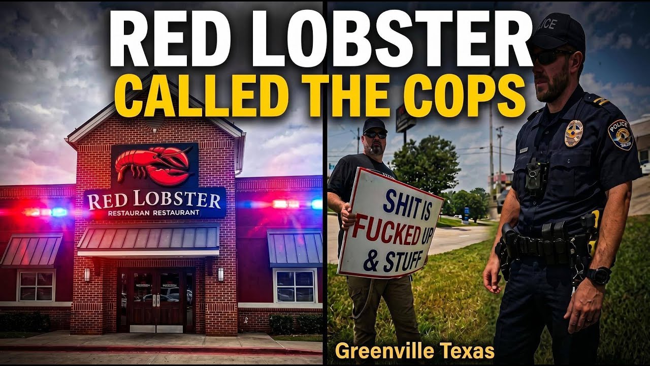 Этот менеджер солгал полиции, чтобы меня арестовали! - Ресторан Red Lobster, Гринвилл, Техас