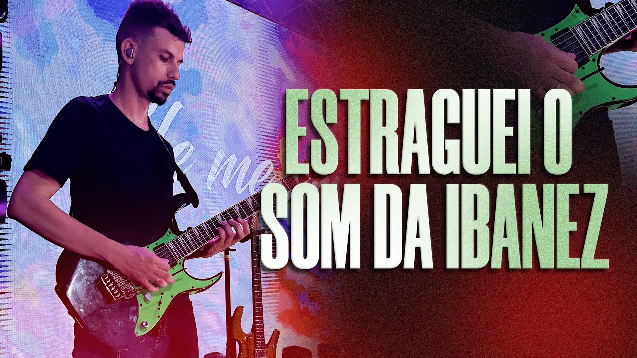 COLOQUEI OS FLEOR NA IBANEZ...SERÁ QUE FICOU BOM?