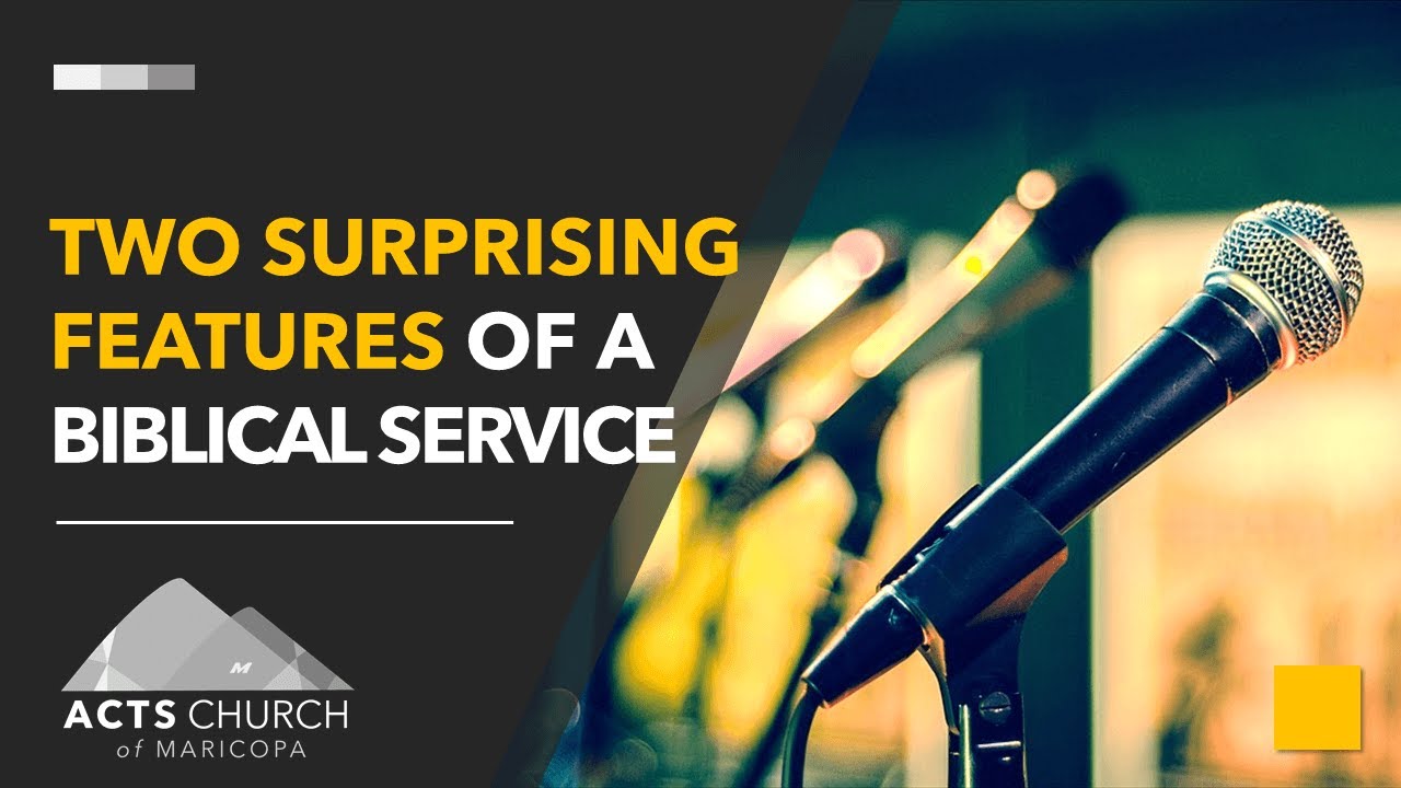 Sermon 1 Corinthians 14: Two Surprising Features of a Biblical Service