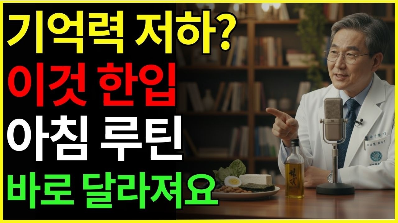 의사도 놀란 ‘뇌 회복 음식’, 치매 위험 신호를 거꾸로 돌린 식단 루틴 | 치매 | 두뇌건강 | 항염식단 | 장수팁