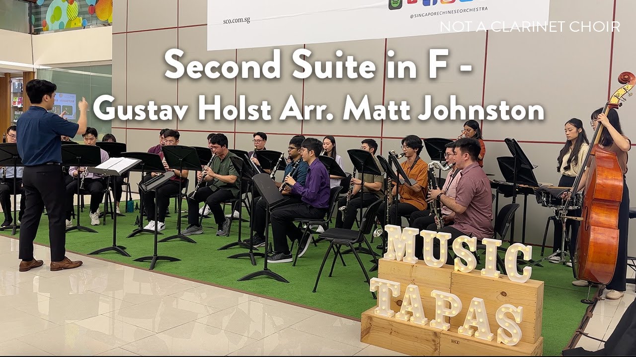 Second Suite in F - Gustav Holst arr. Matt Johnston // Not A Clarinet Choir