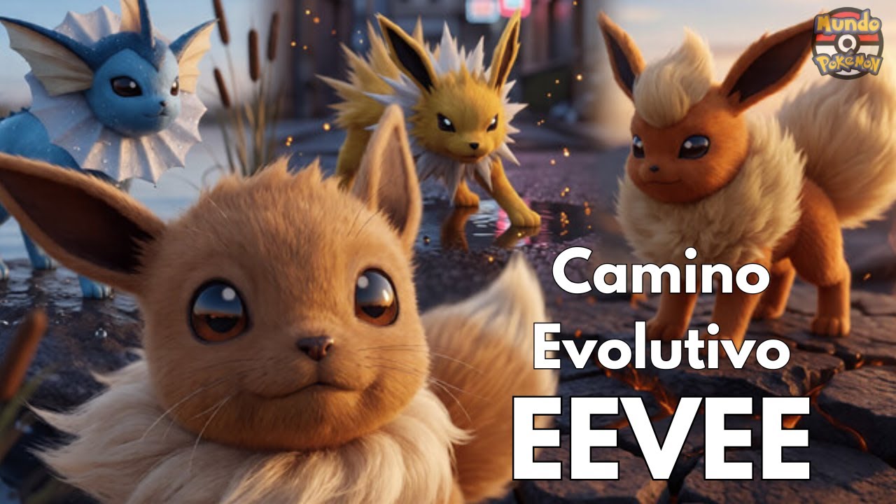 Pokemon en la Vida Real: Eevee Caminos de evoluci&oacute;n | Documental de Pok&eacute;mon | MUNDO POKEMON