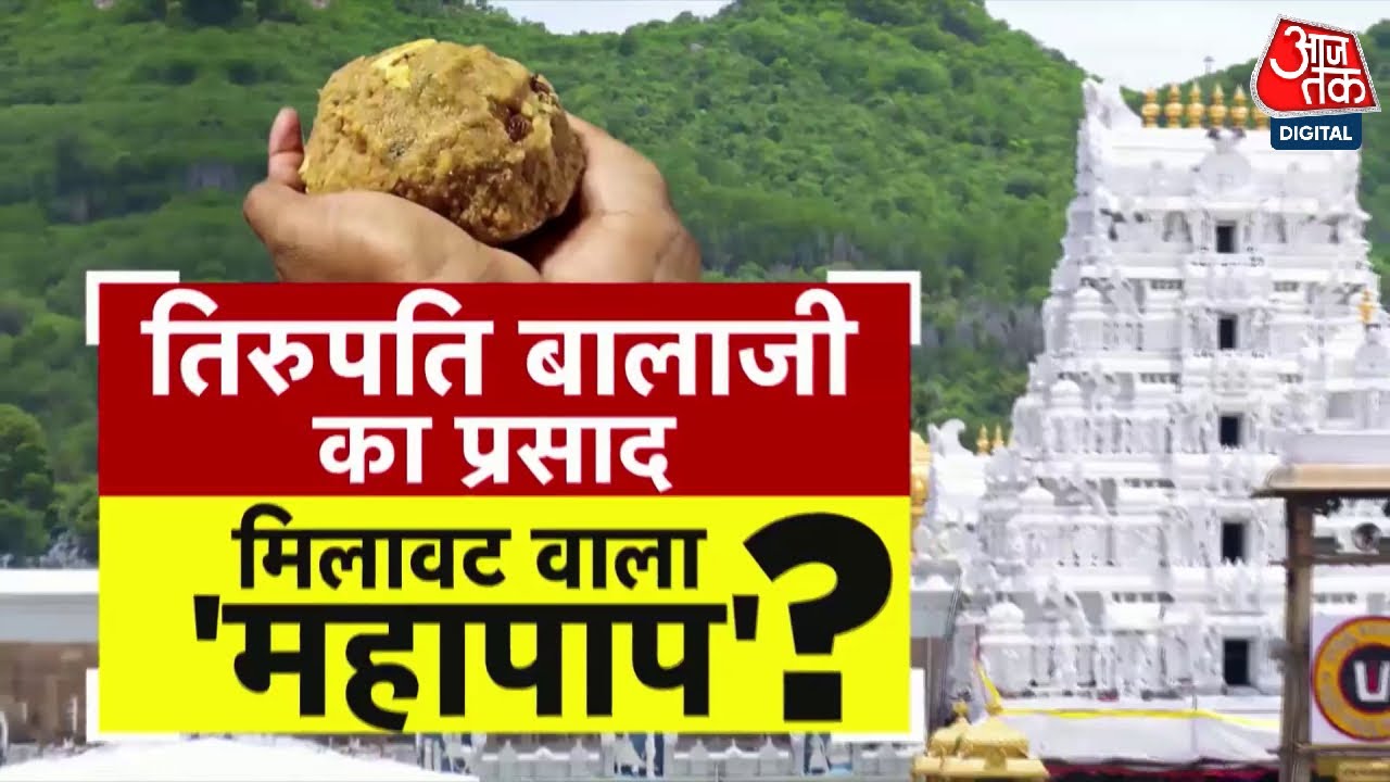 Tirupati Prasadam Row: तिरुपति मंदिर के प्रसाद तक कैसे पहुंची जानवर की चर्बी? | Aaj Tak