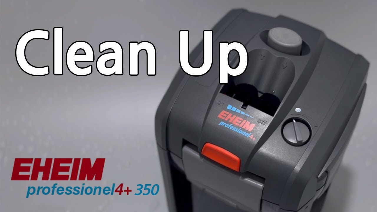 EHEIM Professionel 4+ 350 Canister Filter: Complete Clean Up!