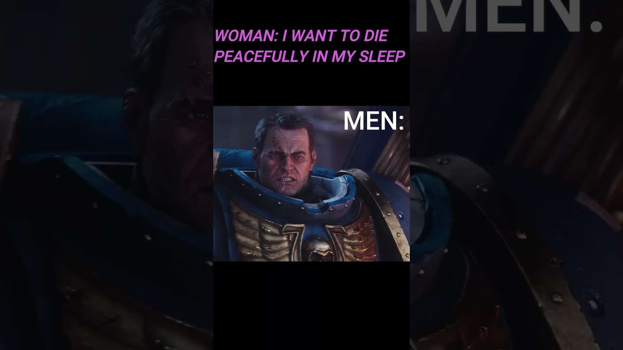 Woman: I want to die peacefully in my sleep… | Warhammer 40K Last Battle 