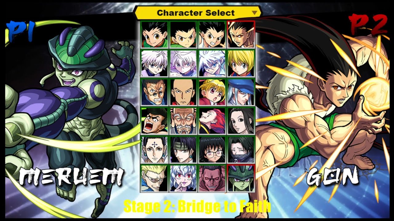 Meruem vs Gon | Hunter X Hunter Mugen v3 Gameplay